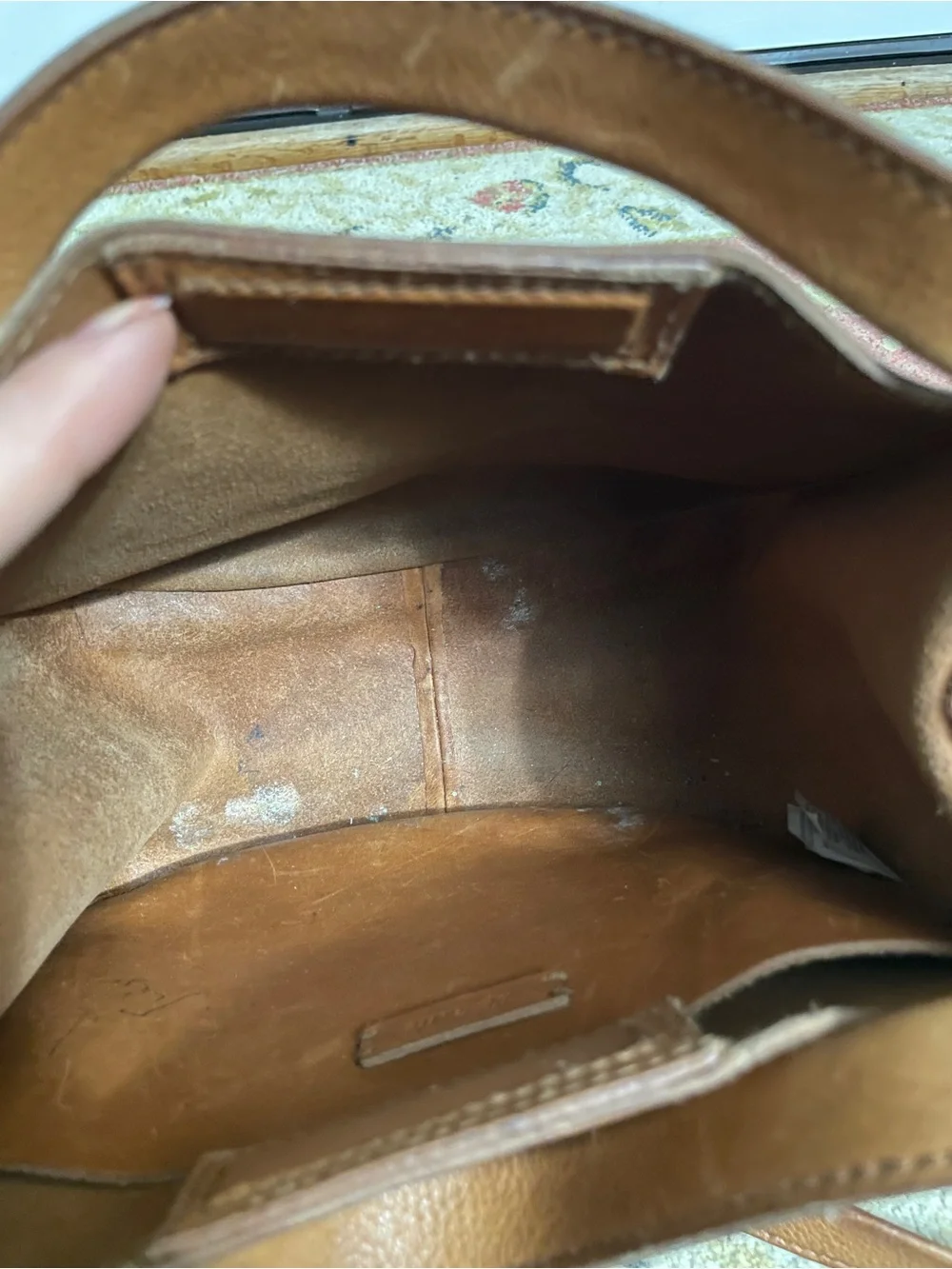 Madewell The Sydney Classic Tan Leather Crossbody Bag